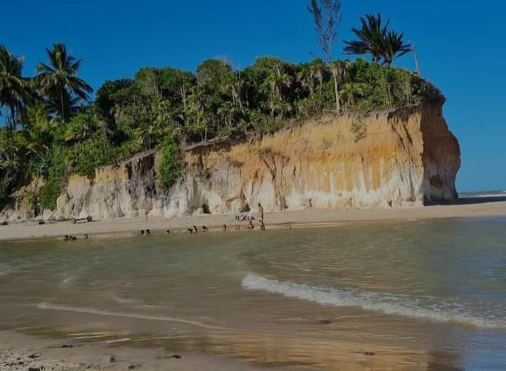 Casa Na Praia Com Piscina Costa Dourada Dış mekan fotoğraf