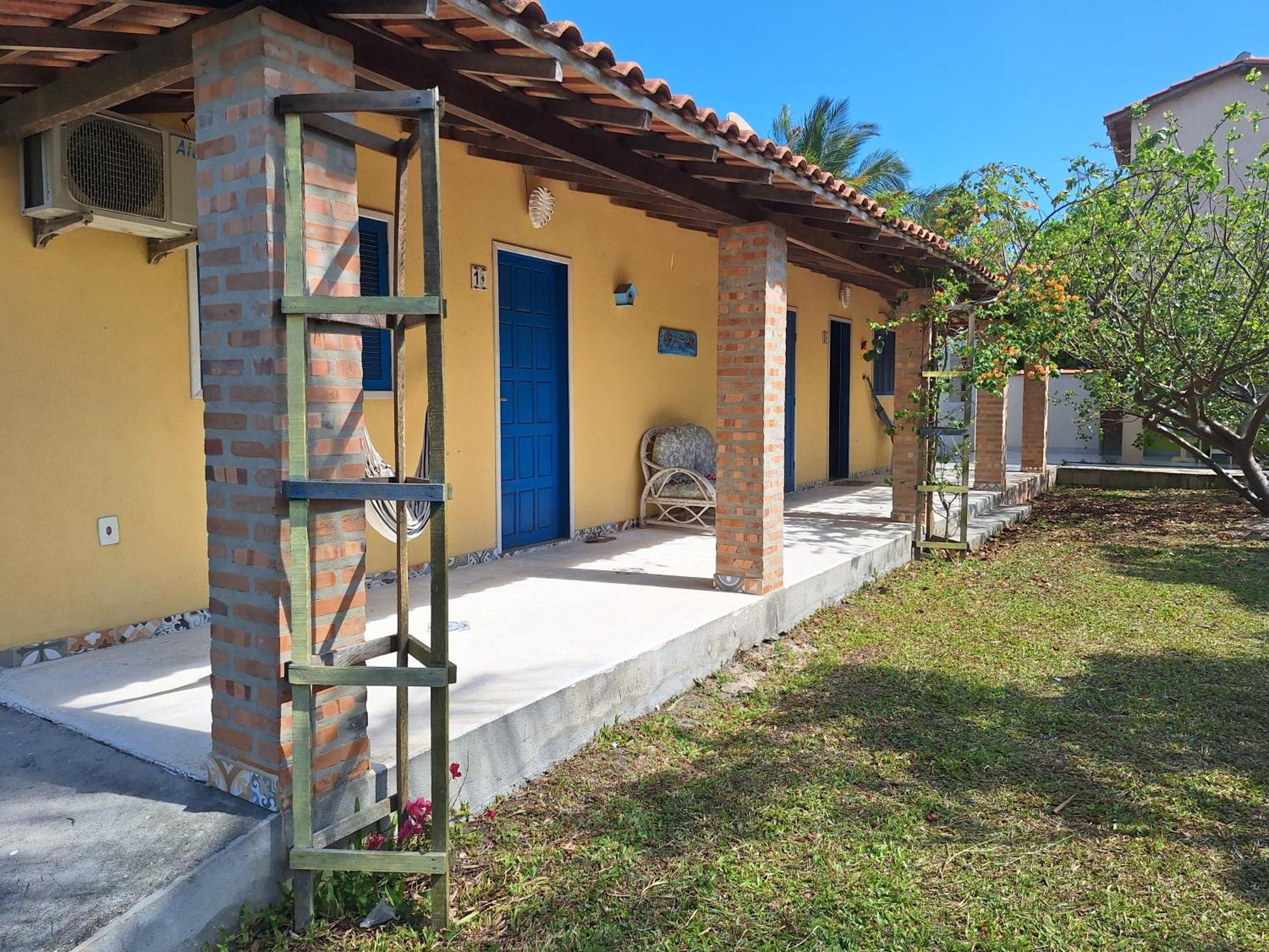 Casa Na Praia Com Piscina Costa Dourada Dış mekan fotoğraf